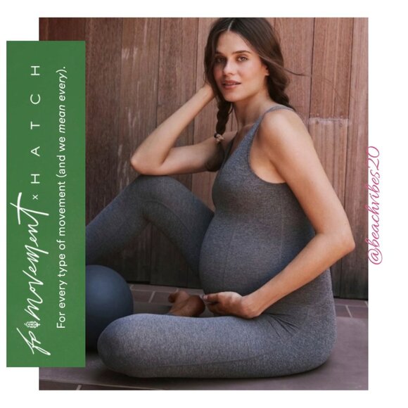 FP MOVEMENT X HATCH Never Better Onesie Black Heather Small NWT FP-333 - Picture 2 of 8